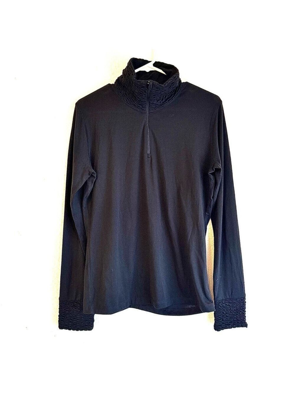 NILS ‘Holly’ Quarter Zip Ruched Turtleneck - Picture 5 of 13
